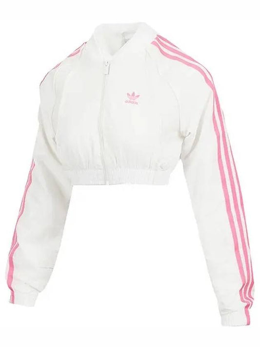 W Windbreaker Slim Crop Woven Jacket Track Top IW5485 - ADIDAS - BALAAN 2