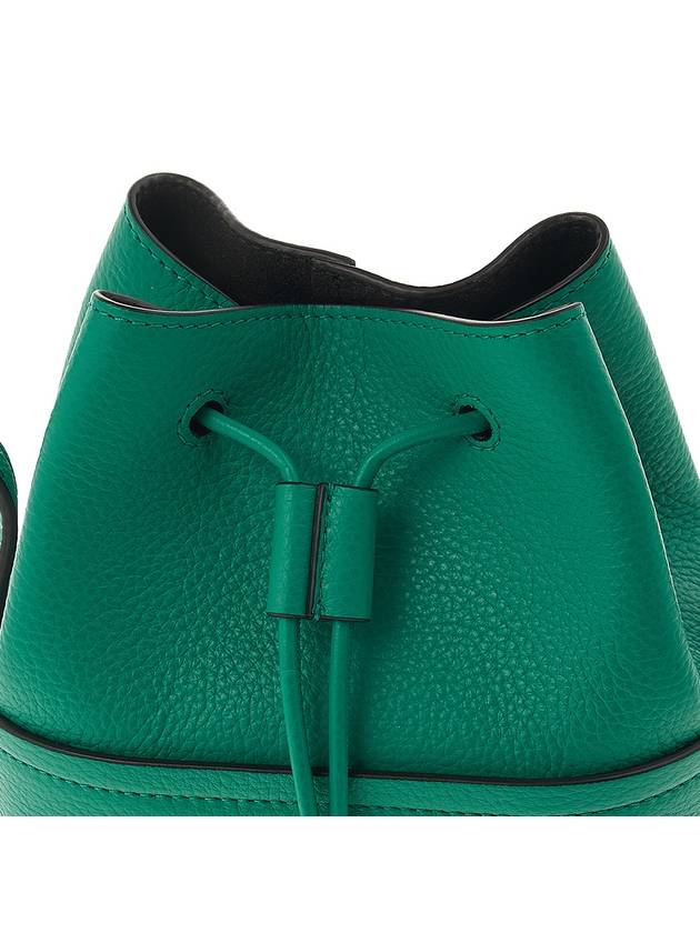 Gancini Mini Bucket Bag Green - SALVATORE FERRAGAMO - BALAAN 9