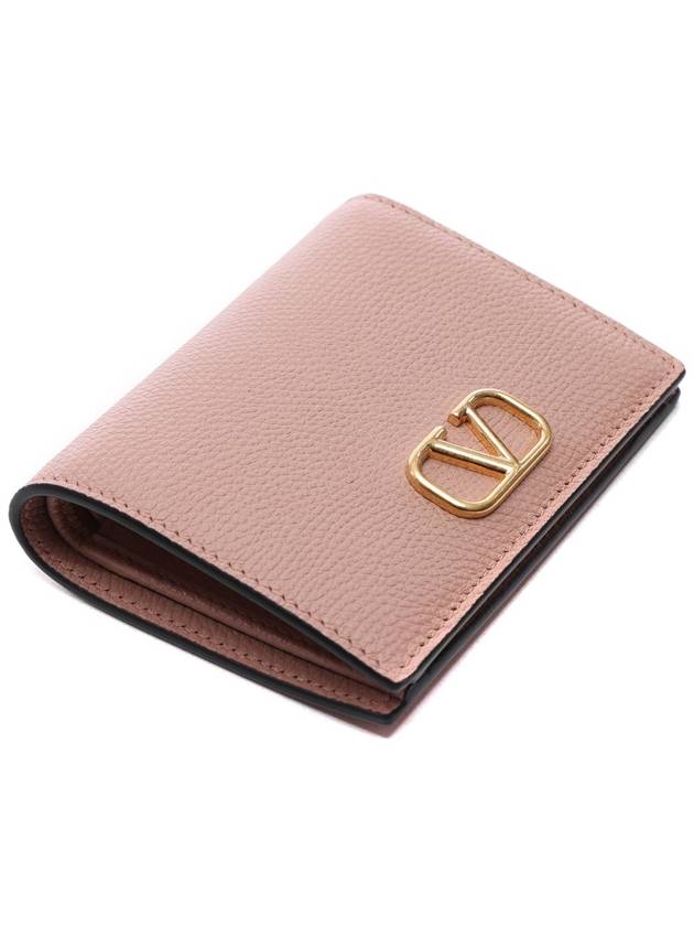 Women's V Logo Half Wallet 4W0P0R39 SNP GF9 24S - VALENTINO - BALAAN 5