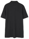 Logo Short Sleeve Polo Shirt Black - MONCLER - BALAAN 3