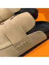 Go Mule Suede Calfskin Beige - HERMES - BALAAN 4