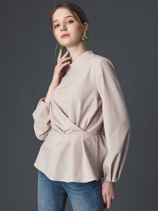 Flow blouse pink beige - DE PERI MERA - BALAAN 4