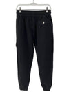 Compass Badge Cotton Track Pants Black - STONE ISLAND - BALAAN 5