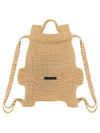 Bow backpack glitter gold - PLEATSMAMA - BALAAN 8