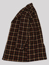 Wool blend houndstooth half coat CO114 - IKALOOOK - BALAAN 8