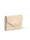 Victorine Leather Half Wallet Ivory - LOUIS VUITTON - BALAAN 3