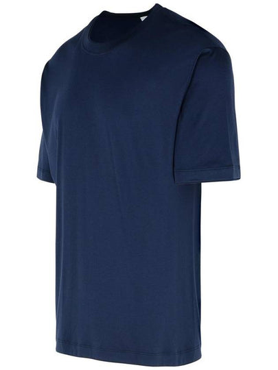 Eleventy Blue Cotton T-Shirt - ELEVENTY MILANO - BALAAN 2