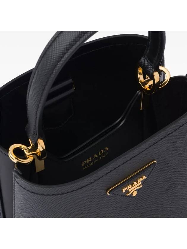 Prada Pannier Saffiano Women s Small Tote Bag 1BA217 - SAINT LAURENT - BALAAN 3