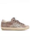 Super Star Glitter Low Top Sneakers Taupe - GOLDEN GOOSE - BALAAN 2