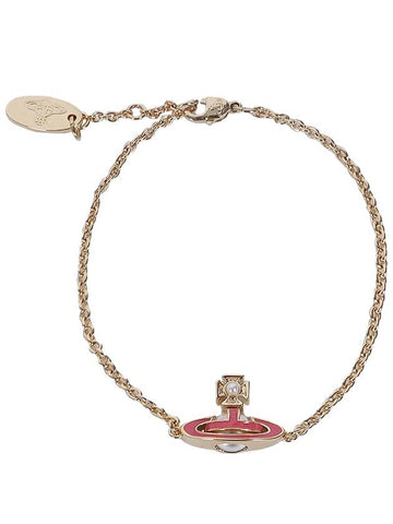 Simonetta Bas Relief Bracelet Gold - VIVIENNE WESTWOOD - BALAAN 1