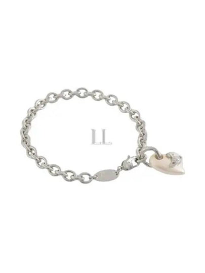 ORB Heart Chain Bracelet Silver - VIVIENNE WESTWOOD - BALAAN 2