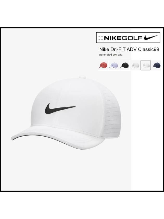 ADV Classic 99 Perforated Dry Fit Ball Cap Black - NIKE - BALAAN 2