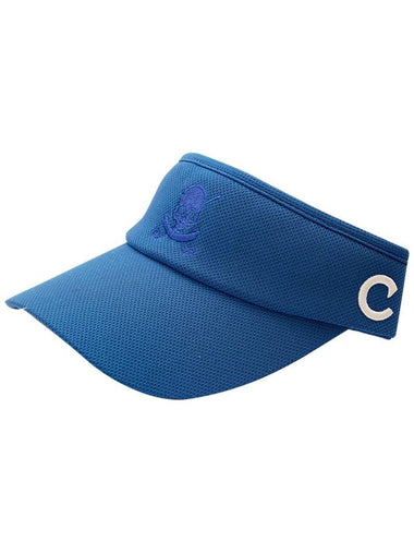 C23MHT003W Candy Pastel Visor Blue White C logo - CHUCUCHU - BALAAN 1