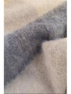 Check Mohair Muffler Vanilla Beige Lavender - ACNE STUDIOS - BALAAN 6