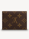 Enveloppe Carte De Visite Monogram Card Wallet Brown - LOUIS VUITTON - BALAAN 4