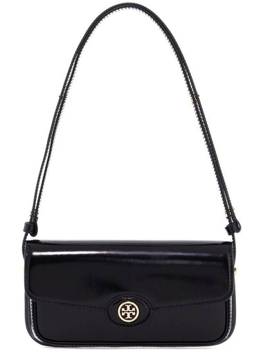 'robinson brushed leather shoulder bag' - TORY BURCH - BALAAN 1