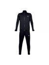 Men's Rival Knit Tracksuit Black - UNDER ARMOUR - BALAAN 1