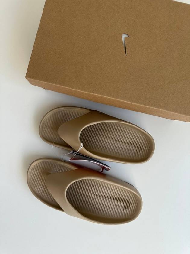 Calm Flip Flops Khaki - NIKE - BALAAN 7