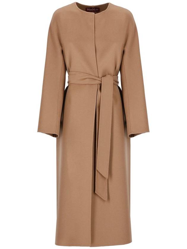 24SS ABETONE 024 camel wool cashmere wrap coat IT36 IT38 IT40 - MAX MARA - BALAAN 1