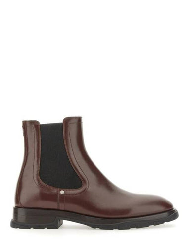 Beatle Chealsea Boots Brown - ALEXANDER MCQUEEN - BALAAN 1