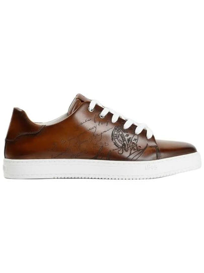 leather low-top sneakers brown - BERLUTI - BALAAN 2