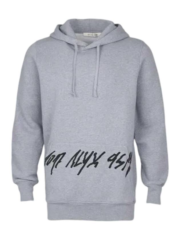 Script Logo Hoodie Grey - 1017 ALYX 9SM - BALAAN 1