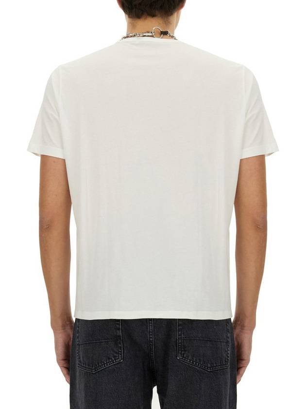 New Box Cotton Crew Neck Short Sleeve T-Shirt White - OUR LEGACY - BALAAN 2