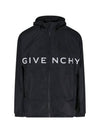 Maxi Logo Windbreaker Black - GIVENCHY - BALAAN 2