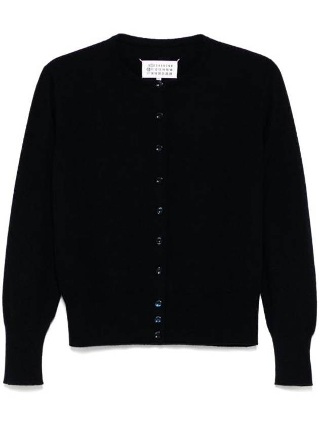 Crew Neck Cardigan Navy - MAISON MARGIELA - BALAAN 2