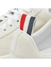 Calf Suede Cable Knit Sole Field Shoes White - THOM BROWNE - BALAAN 5