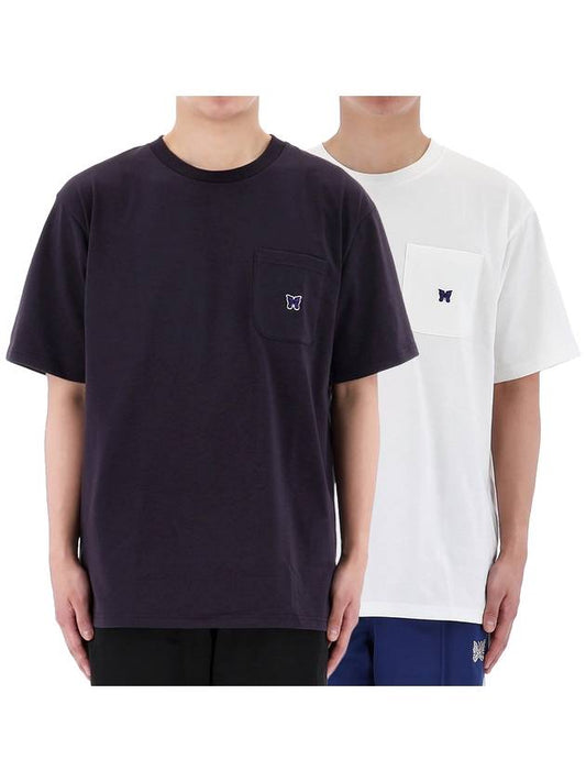 24SS crew neck t shirt 2 types OT262 - NEEDLES - BALAAN 1