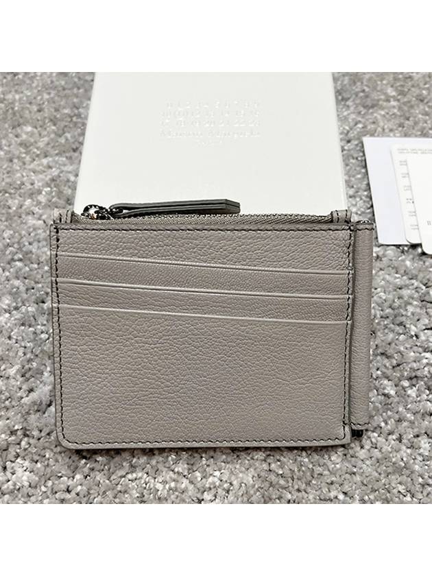 4 Stitch Slim Card Wallet Ash - MAISON MARGIELA - BALAAN 4