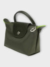 Le Pliage Green Handle Pouch Bag Forest - LONGCHAMP - BALAAN 4