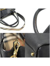 Burberry 4029022 Black Grainy Leather Gold Buckle Medium 2WAY - BURBERRY - BALAAN 6