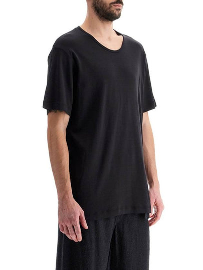 t-shirt with wide round neck - LEMAIRE - BALAAN 2