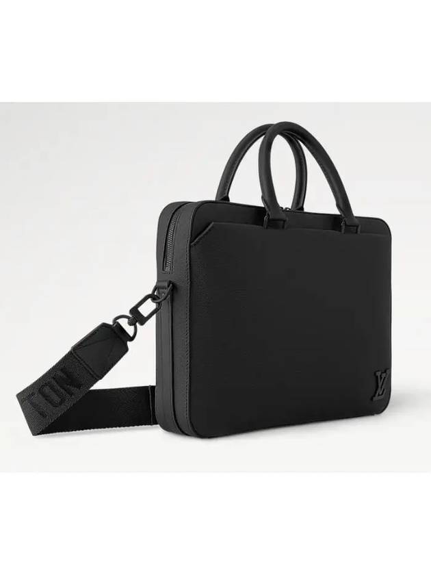 Men's Pilot Brief Case Black - LOUIS VUITTON - BALAAN 3