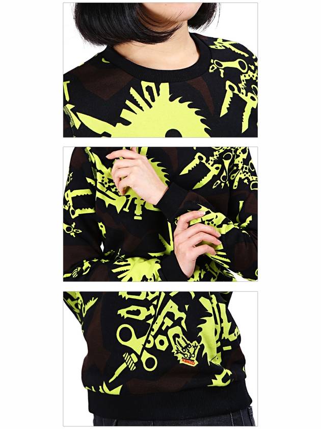 Metallic Printing Sweatshirt - KENZO - BALAAN 6