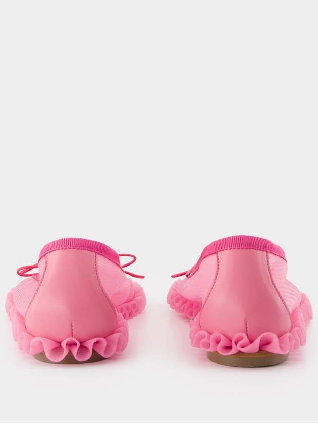 Tutu Frill Ballerinas - Simone Rocha - Mesh - Pink - SIMONE ROCHA - BALAAN 3