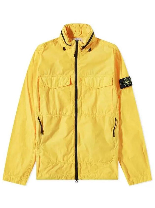 Waffen Naslan Light Watro Zip-up Jacket Yellow - STONE ISLAND - BALAAN 2