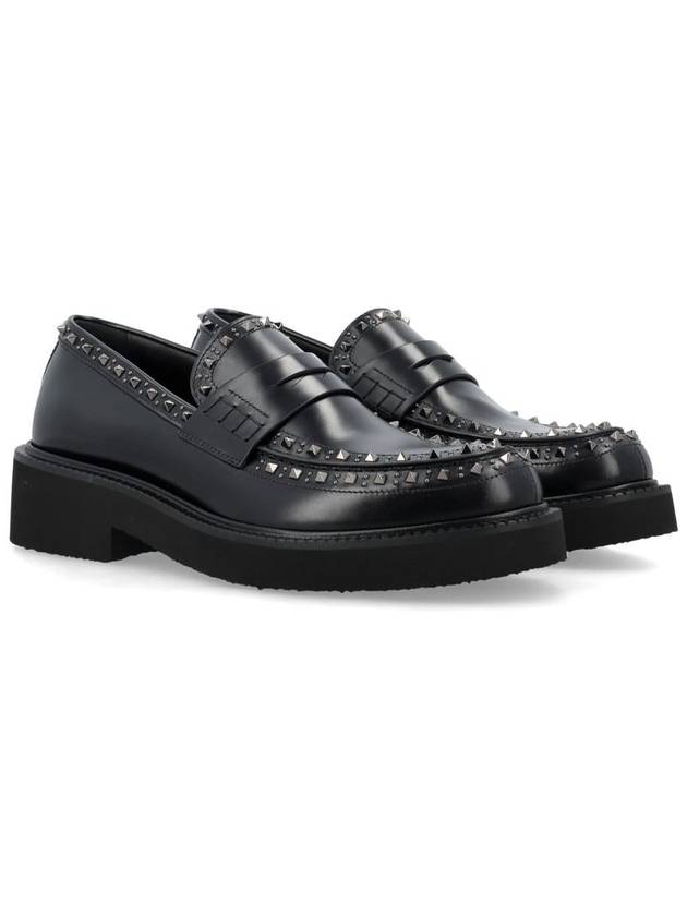 Valentino Garavani Gentleman Studs Loafers - VALENTINO - BALAAN 2