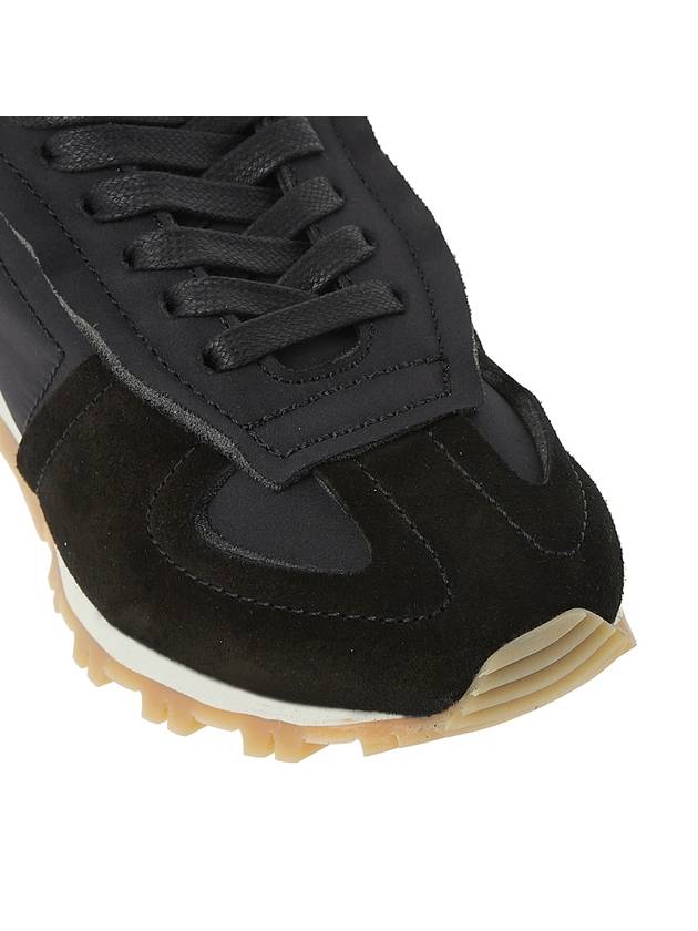 Runner Low Top Sneakers Black - MAISON MARGIELA - BALAAN 10