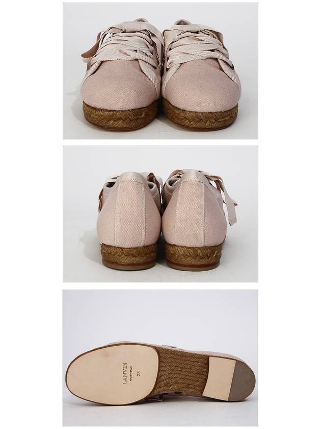 Espadrilles Low Top Sneakers Pink - LANVIN - BALAAN 4