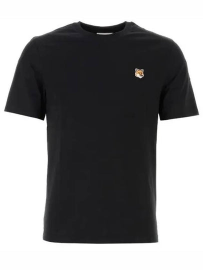 Speedy Fox Patch Comfort Short Sleeve T-Shirt Black - MAISON KITSUNE - BALAAN 2