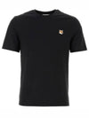 Speedy Fox Patch Comfort Short Sleeve T Shirt Black - MAISON KITSUNE - BALAAN 2