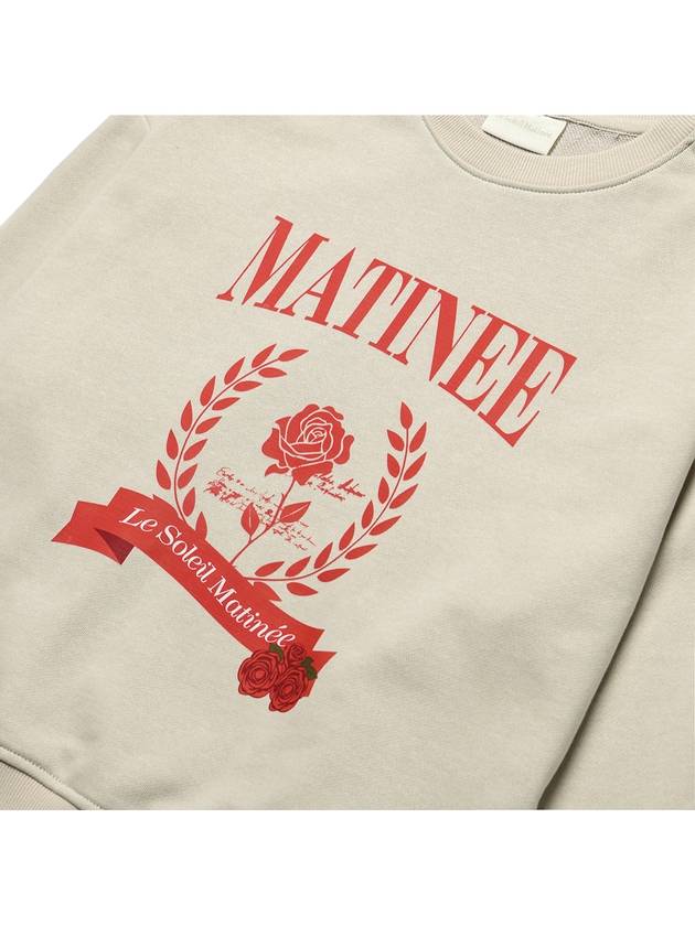 Brushed Options Matinee Classic Rose Sweat Shirts GREIGE - LE SOLEIL MATINEE - BALAAN 3