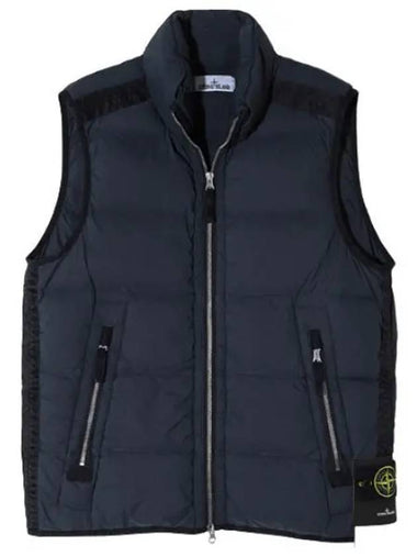 Seamless tunnel nylon down vest - STONE ISLAND - BALAAN 1