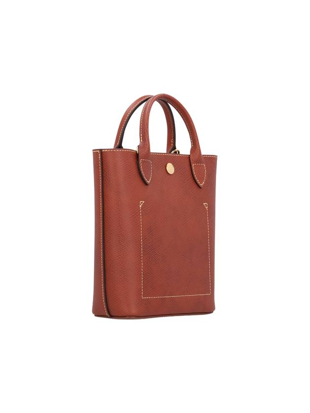 Epure XS Shopping Tote Bag Brown - LONGCHAMP - BALAAN 3