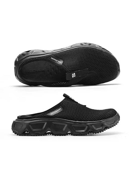 Slide 6.0 Relax Textile Slippers Black - SALOMON - BALAAN 1