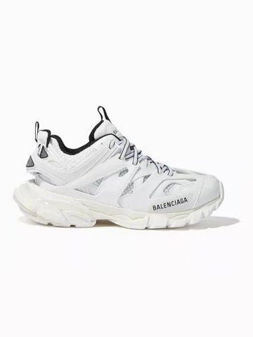 Women's White Black Track Sneakers 542436 W3AC1 9010 - BALENCIAGA - BALAAN 1