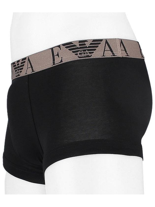 Bold Logo Briefs 2 Pack Black - EMPORIO ARMANI - 4